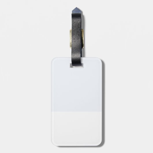 Live-Lachen Liebe 2 Gepäckanhänger (Rückseite vertikal)