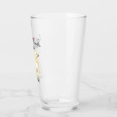 Live-Lachen Liebe eines Standardglases Glas (Links)