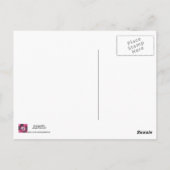 Live-Lachen Liebe Gestapelte Teakups Postkarte (Rückseite)