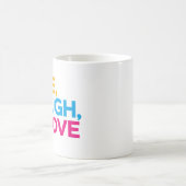 Live, Lachen, Liebe Kaffeetasse (Mittel)