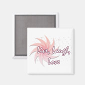 Live-Lachen, Liebe Magnet (Vorderseite/Rückseite)