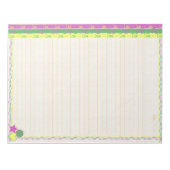 Live, Lachen, Liebe Notizblock (Vorderseite)