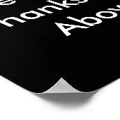 Live, Lachen, Liebe Poster (Ecke)