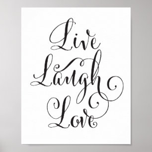 Live, Lachen, Liebe Poster