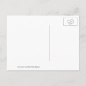 Live - Lachen - Liebe Postkarte (Rückseite)