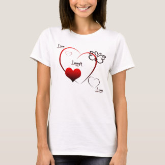Live, Lachen, Liebe T-Shirt Baby - Puppe