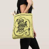 Live-Lachen-Liebe Tasche (Von Nahem)