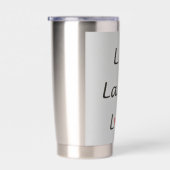 Live, Lachen, Liebe Thermobecher (Rechts)