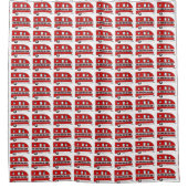 "Live, lachen, Liebe und Campingplatz" Duschvorhan Duschvorhang (Vorderseite)