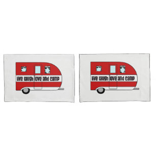 "Live, lachen, Liebe und Lager" Kissenbezug