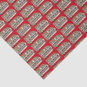 "Live, lachen, Liebe und Lager" Seidenpapier (Detail)