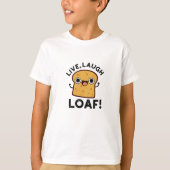 Live, lachen, Loaf Funny Broad Pub T-Shirt (Vorderseite)