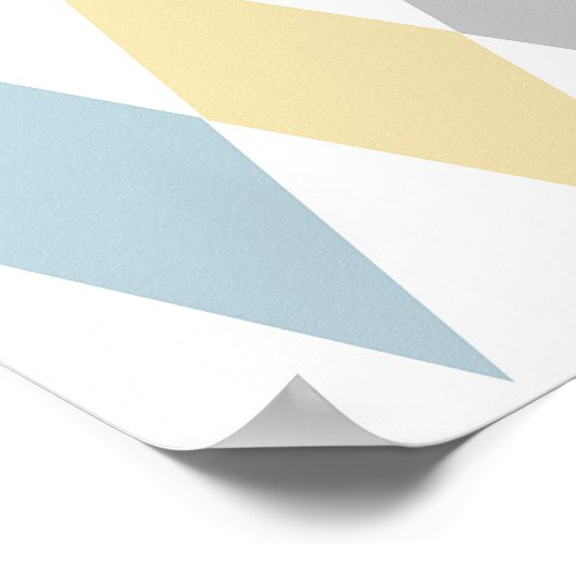 Live, Lachen, Lustron Kleines Poster (Ecke)