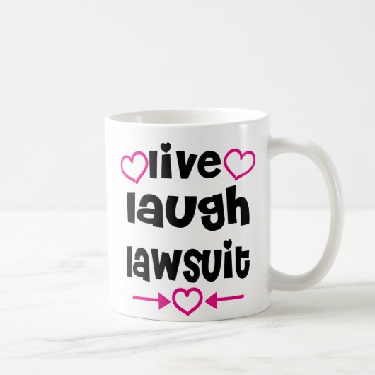 Live-Lachen-Prozess Kaffee-Tasse Kaffeetasse (Rechts)