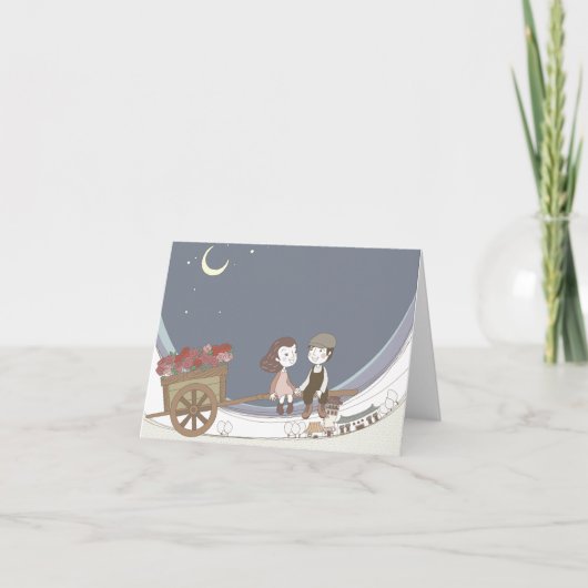 Live-Lachs-Liebe #12 Grußkarte Karte (Vorderseite)