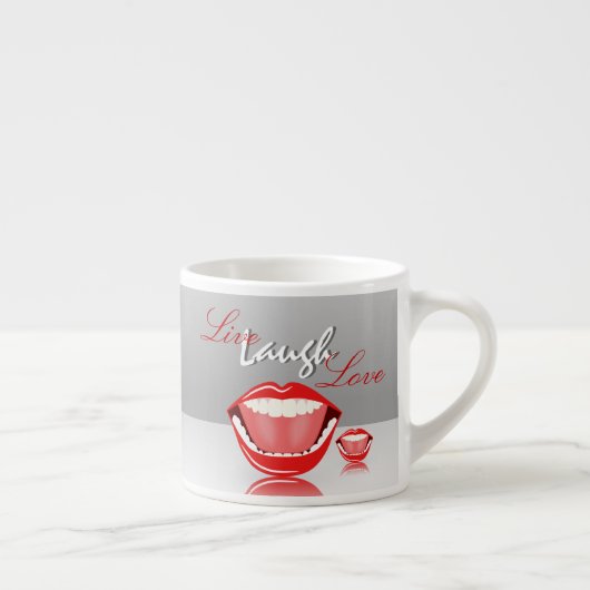 Live Lagh Big Mouth Niedlich Espresso Tasse (Rechts)