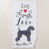 Live Lagh Liebe a Kerry Blue Terrier