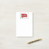 "Live-Lagh-Liebe & Camp" Post-it Klebezettel (Auf Schreibtisch)