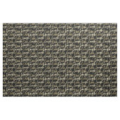 Live-Lagh Liebe Imitate Gold Lettern Muster Stoff (Yard (91,4 cm))