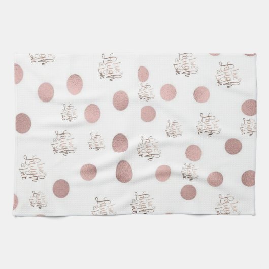 Live Lagh Liebe Küche Handtuch (Horizontal)