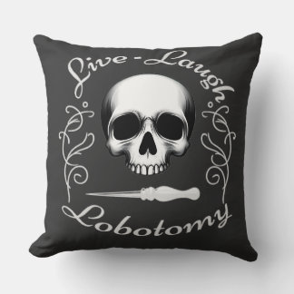 Live Lagh Lobotomy Throw Kissen