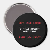 Live Lagh Shoot Magnet (Vorderseite/Rückseite)