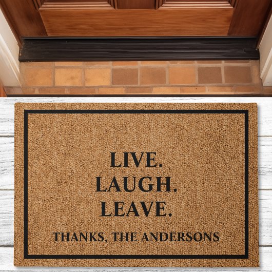 Live Lagh Verließ Custom Introvert Funny Doormat Fußmatte