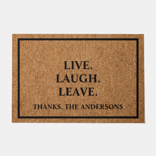 Live Lagh Verließ Custom Introvert Funny Doormat Fußmatte (Vorderseite)
