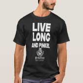 LIVE LANGE WEISS T-Shirt (Vorderseite)