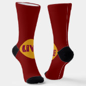 Live & Lass in Orbit Crew Socken (Gewinkelt)