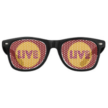 Live & Lass in Orbit-Sonnenbrille