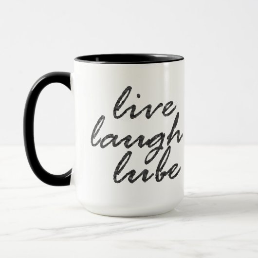 Live-Laub Lube Tasse (Links)