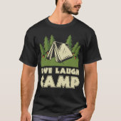 Live Laugh Camp girl T-Shirt (Vorderseite)