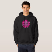 Live Laugh Cheer Pom Pom Bow Cheftrainer Hoodie (Vorne ganz)