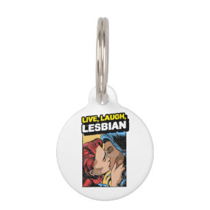 Live Laugh Lesbian Haustiermarke