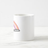"Live Laugh Lesbian" Kaffeetasse (Mittel)