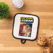 Live Laugh Lesbian Topflappen (Oben Unten)