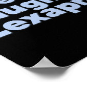 Live Laugh Lexapro Poster (Ecke)