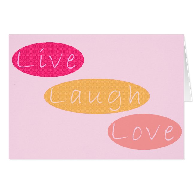 Live-Laugh-Liebe (Vorderseite (Horizontal))