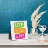 Live-Laugh Liebe 2 Fotoplatte (InSitu)