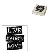 Live-Laugh Liebe 2 Gummistempel (Stempel)
