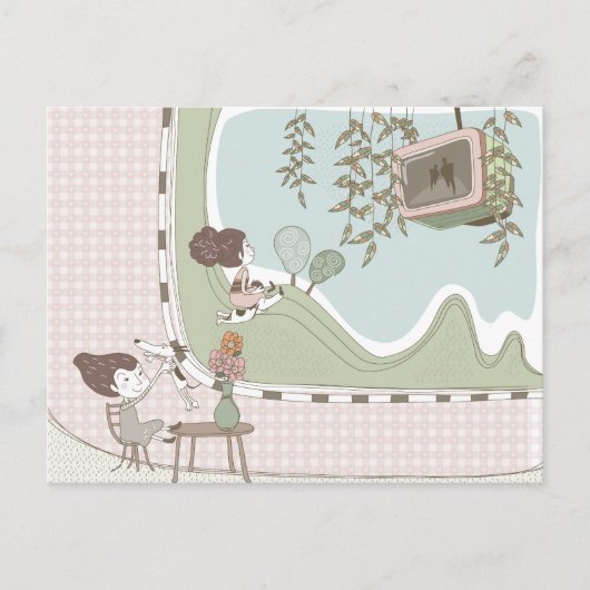 Live-Laugh Liebe #3 Postcard Postkarte (Vorderseite)