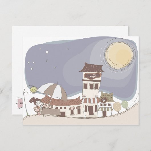 Live-Laugh Liebe #9 Postcard Postkarte (Vorne/Hinten)