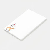 Live-Laugh Liebe a Golden Retriever Post-it Notes Klebezettel (angewinkelt)