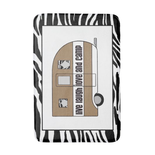 LIVE LAUGH LIEBE BADEMATTE (Vorderseite Vertikal)