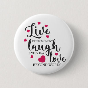 Live-Laugh-Liebe Button