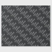 Live-Laugh-Liebe Geschenkpapier (Flach)