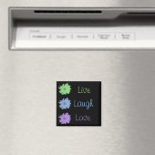 Live-Laugh-Liebe Magnet (In Situ (Geschirrspüler))
