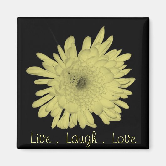 Live-Laugh-Liebe Magnet (Vorne)