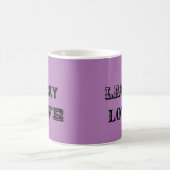 LIVE LAUGH LIEBE NAME LILA MODERN KAFFEETASSE (Mittel)